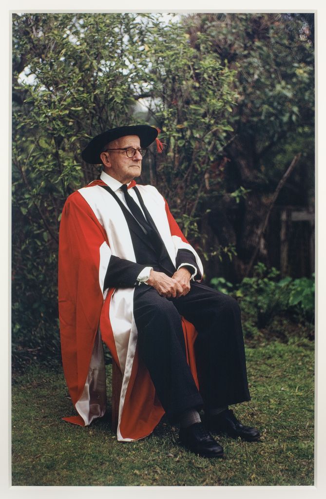 Frederick Robinson in academic dress