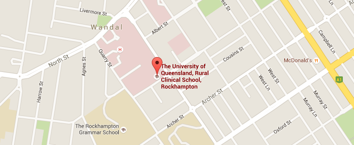 RCS Rockhampton on Google Maps.