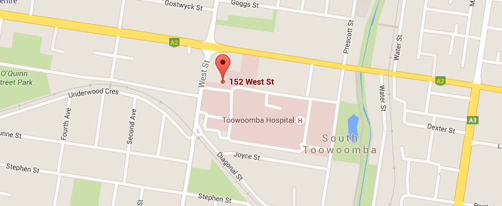RCS Toowoomba on Google Maps.