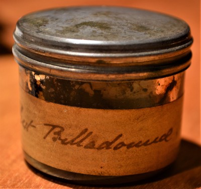 A jar of belladonna