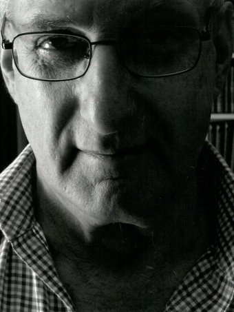 Black and white photograph of David Malouf