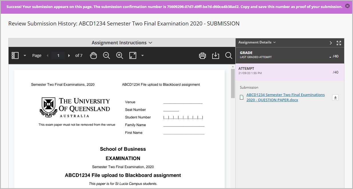 uq assignments help