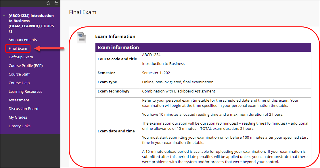 assignment extension uq