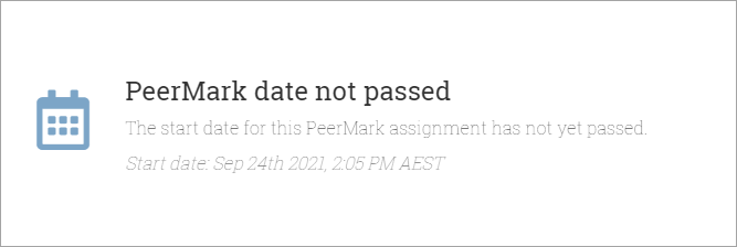 peer review error message