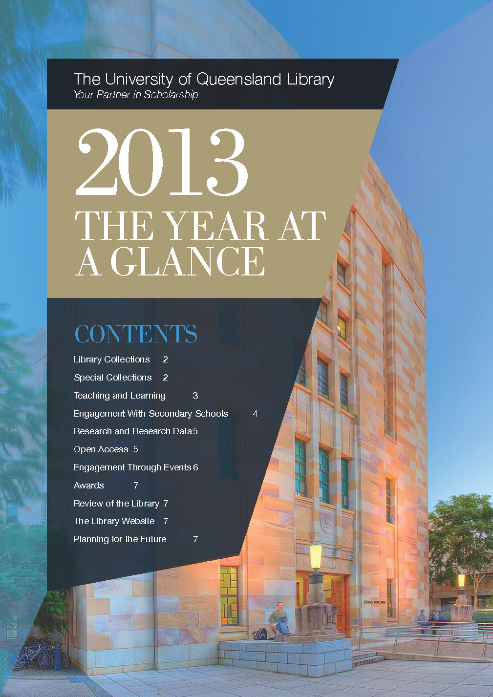 2013 Year at a Glance Report (PDF, 1MB)