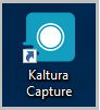 kaltura capture desktop shortcut