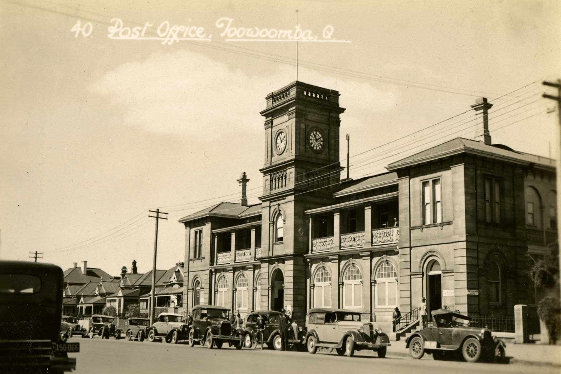 Post Office, Toowoomba, c1920