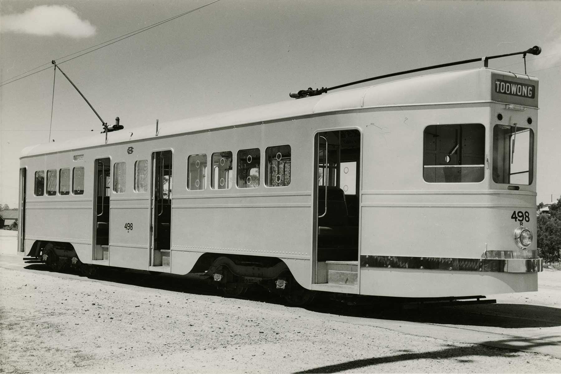 Toowong tram, Brisbane, c1950s