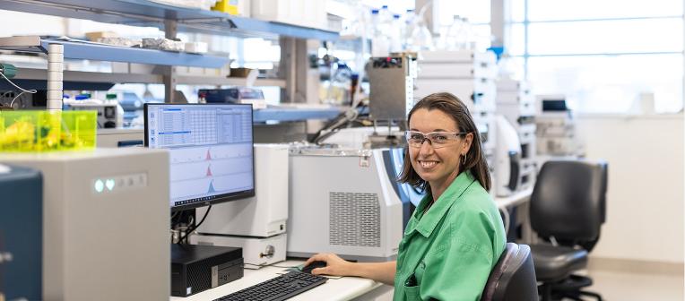 staff in a research lab