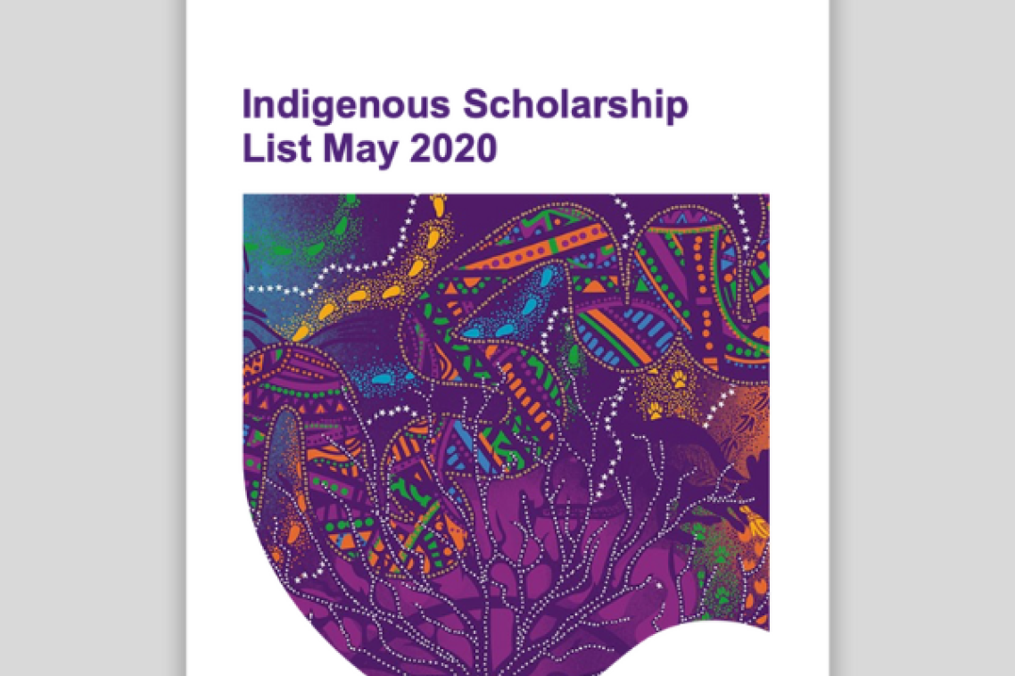 Indigenous Scholarship list May 2020 cover