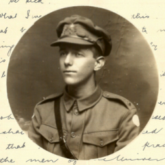 Photo of Jack Fryer in military uniform